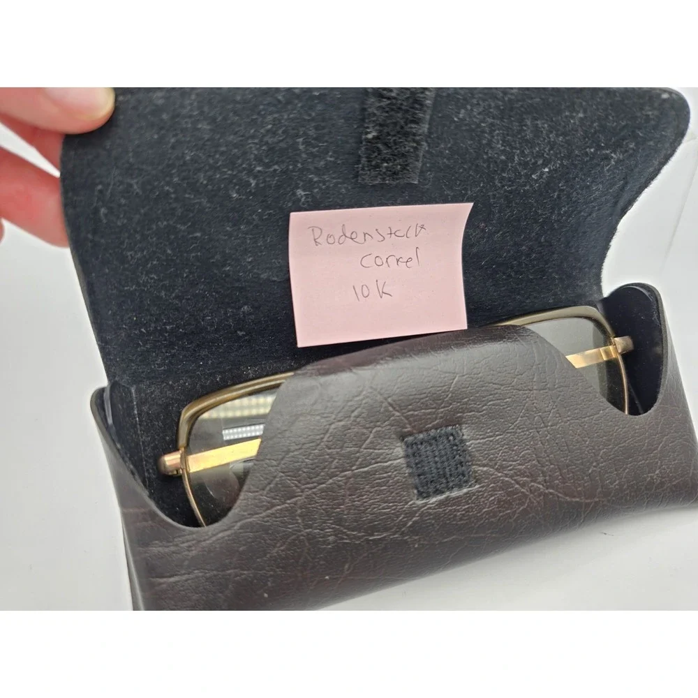 Rodenstock CORREL 1/20-10K Eyeglass Frame‎ 52□16-Made in Germany - Gold Plate